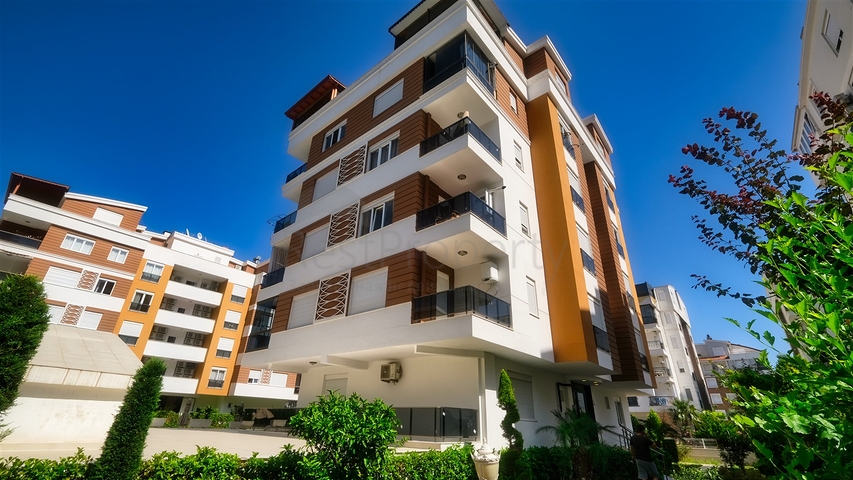 Квартира планировки 2+1 в микрорайоне Хурма - Анталия 