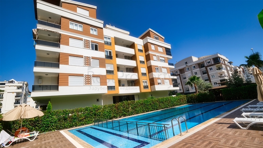 Квартира планировки 2+1 в микрорайоне Хурма - Анталия 