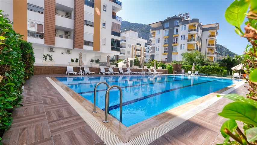 Квартира планировки 2+1 в микрорайоне Хурма - Анталия 