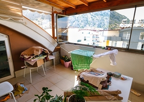 Квартира планировки 2+1 в микрорайоне Хурма - Анталия 