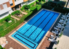 Квартира планировки 2+1 в микрорайоне Хурма - Анталия 