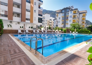 Квартира планировки 2+1 в микрорайоне Хурма - Анталия 