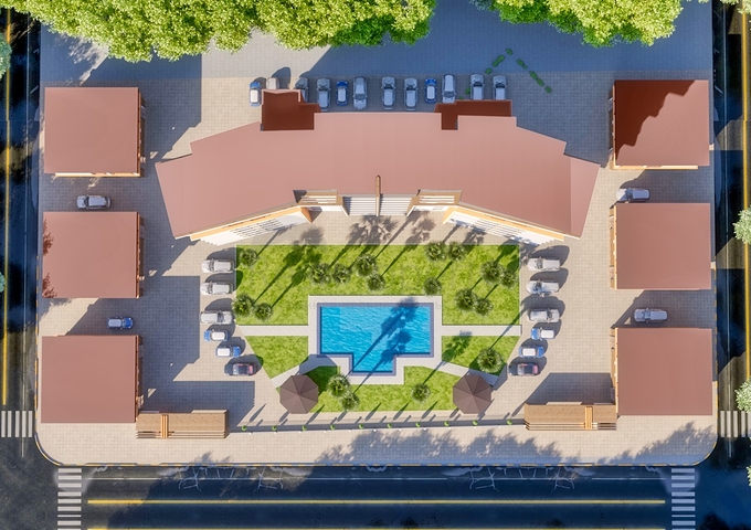 Квартиры планировки 2+1 в микрорайоне Алтынташ - Анталия 