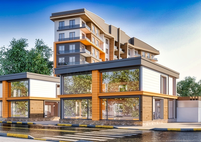 Квартиры планировки 2+1 в микрорайоне Алтынташ - Анталия 