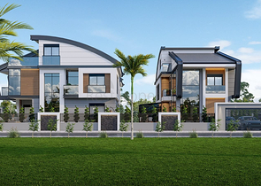 Виллы планировки 4+2 и 6+2 в районе Дошемеалты - Анталия 