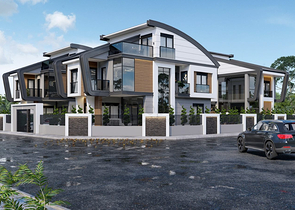 Виллы планировки 4+2 и 6+2 в районе Дошемеалты - Анталия 