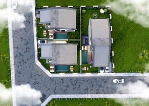 Виллы планировки 4+2 и 6+2 в районе Дошемеалты - Анталия 