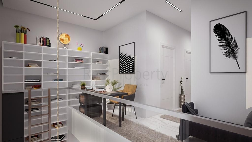 Трехэтажная вилла планировки 5+1 в районе Дошемеалты - Анталия 