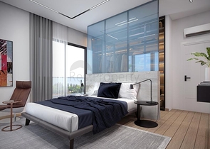 Трехэтажная вилла планировки 5+1 в районе Дошемеалты - Анталия 