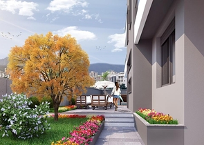 Трехэтажная вилла планировки 5+1 в районе Дошемеалты - Анталия 