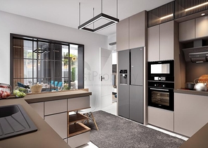 Трехэтажная вилла планировки 5+1 в районе Дошемеалты - Анталия 