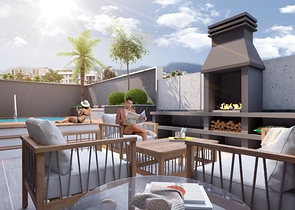 Трехэтажная вилла планировки 5+1 в районе Дошемеалты - Анталия 