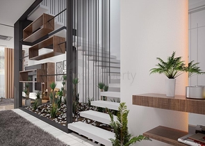 Трехэтажная вилла планировки 5+1 в районе Дошемеалты - Анталия 