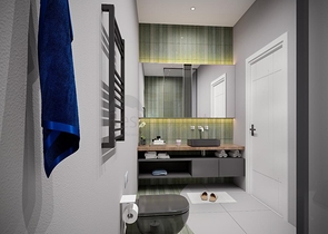 Трехэтажная вилла планировки 5+1 в районе Дошемеалты - Анталия 