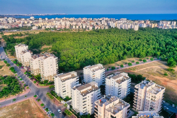 Квартира планировки 3+1 в микрорайоне Унджалы - Анталия 