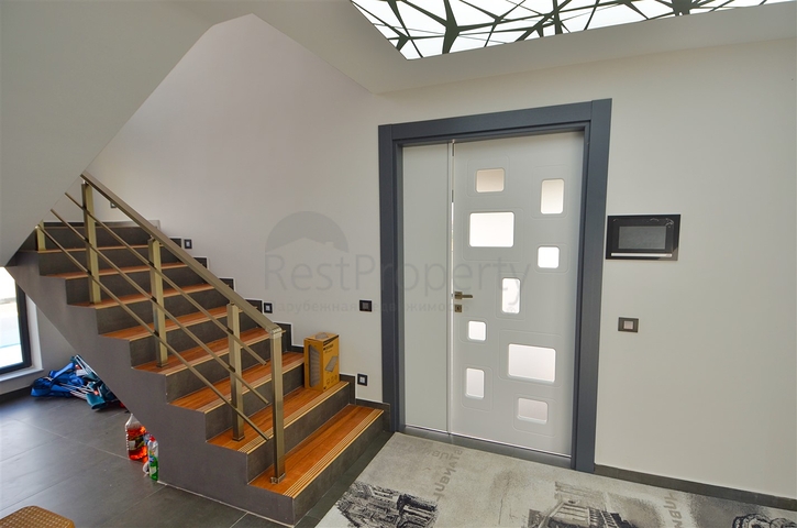 Вилла без мебели планировки 5+1 в районе Дошемеалты - Анталия 