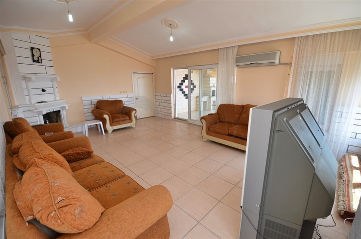 Квартира планировки 5+2 в районе Ешильбахче - Анталия 