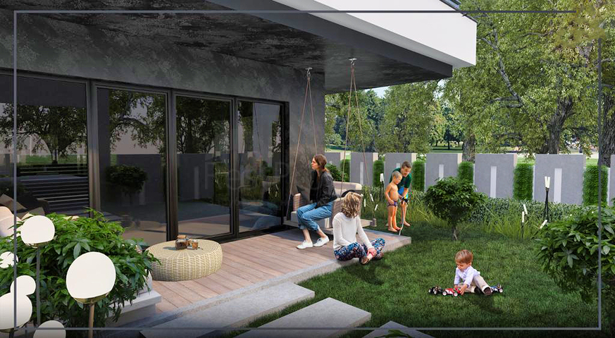 Квартиры планировки 2+1 и 3+1 в микрорайоне Ешильбахче - Анталья