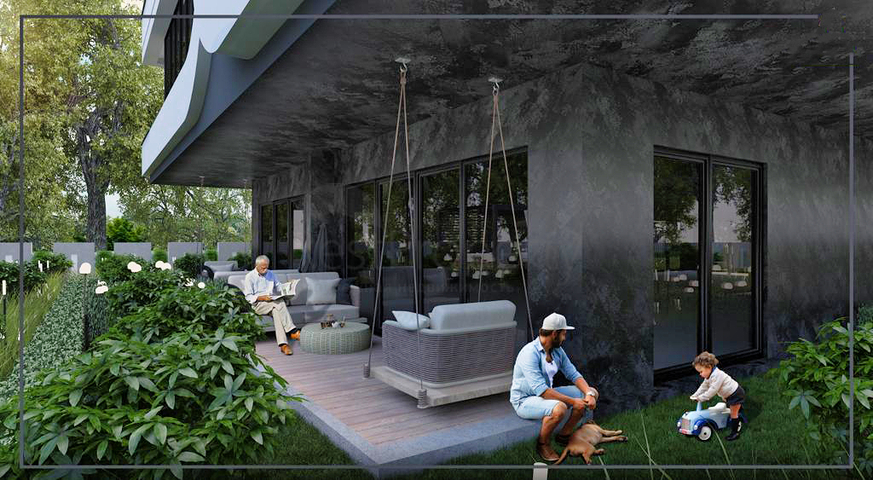 Квартиры планировки 2+1 и 3+1 в микрорайоне Ешильбахче - Анталья