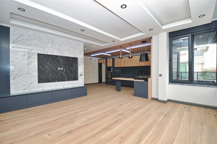 Квартиры планировки 2+1 и 3+1 в микрорайоне Ешильбахче - Анталья