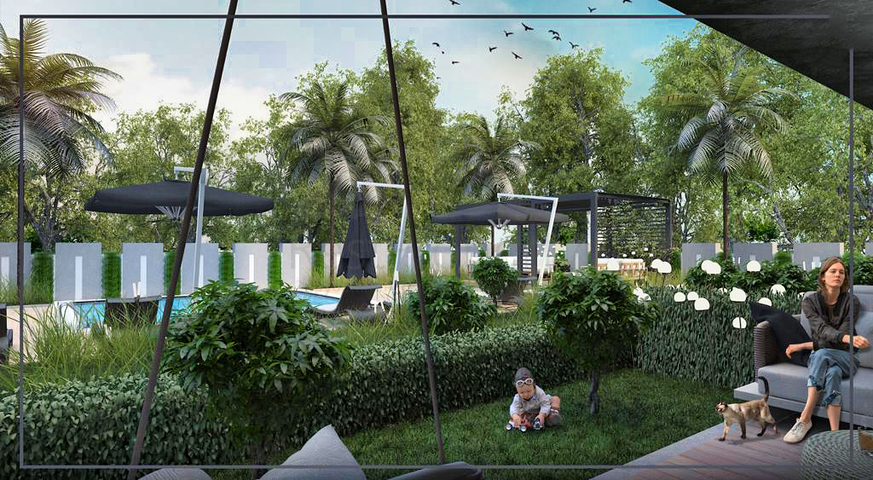 Квартиры планировки 2+1 и 3+1 в микрорайоне Ешильбахче - Анталья