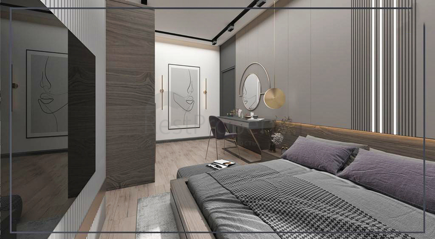 Квартиры планировки 2+1 и 3+1 в микрорайоне Ешильбахче - Анталья