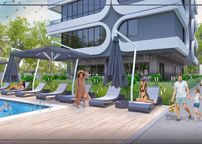 Квартиры планировки 2+1 и 3+1 в микрорайоне Ешильбахче - Анталья