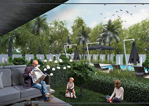 Квартиры планировки 2+1 и 3+1 в микрорайоне Ешильбахче - Анталья