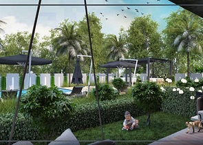 Квартиры планировки 2+1 и 3+1 в микрорайоне Ешильбахче - Анталья