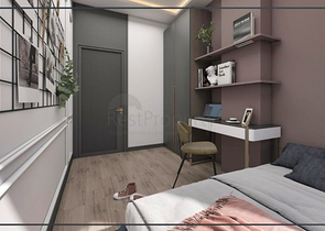 Квартиры планировки 2+1 и 3+1 в микрорайоне Ешильбахче - Анталья