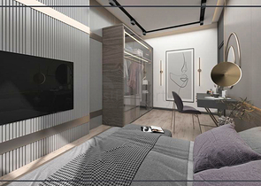 Квартиры планировки 2+1 и 3+1 в микрорайоне Ешильбахче - Анталья