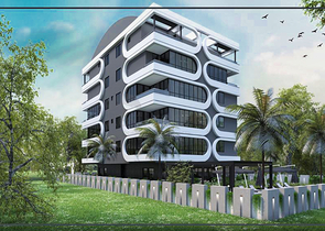 Квартиры планировки 2+1 и 3+1 в микрорайоне Ешильбахче - Анталья