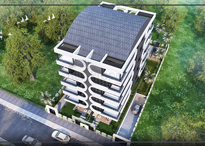 Квартиры планировки 2+1 и 3+1 в микрорайоне Ешильбахче - Анталья