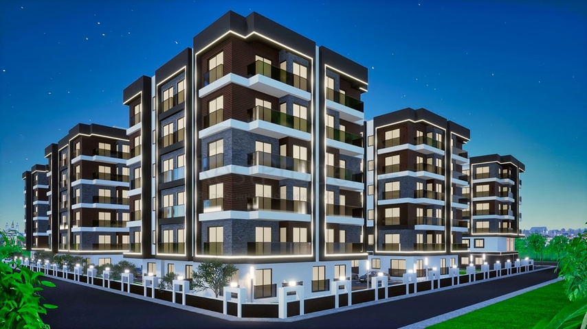 Инвестиционный проект в районе Кепез - Анталия 