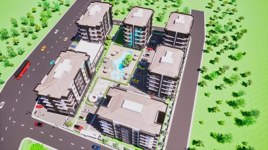 Инвестиционный проект в районе Кепез - Анталия 