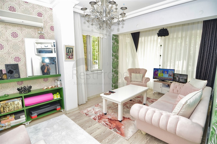 Квартира планировки 1+1 в развитом микрорайоне Хурма - Анталия 