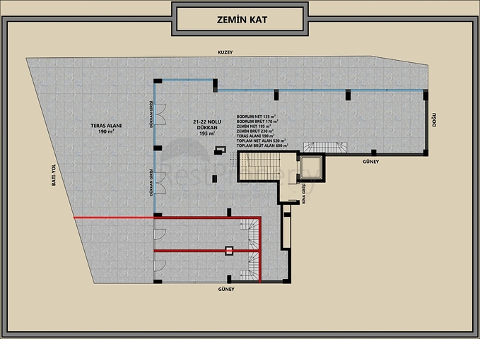 Инвестиционный проект в центре города Анталия