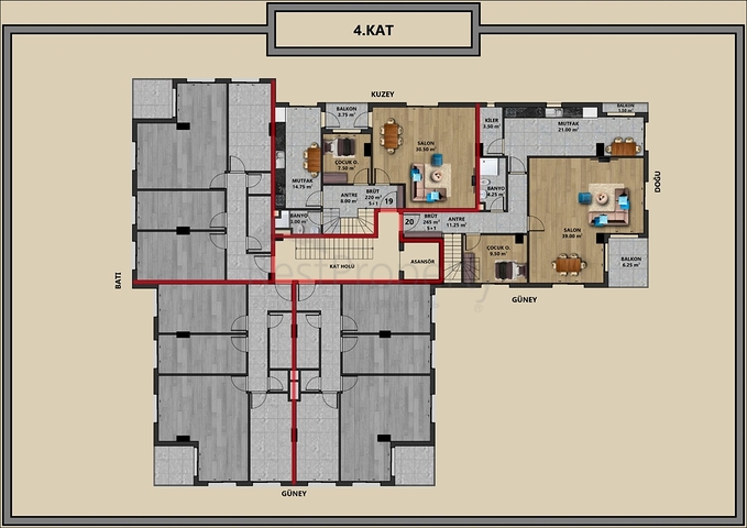 Инвестиционный проект в центре города Анталия