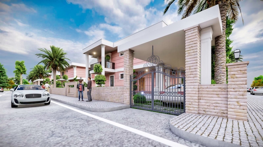 Вилла планировки 4+1 в 800 метрах до центра