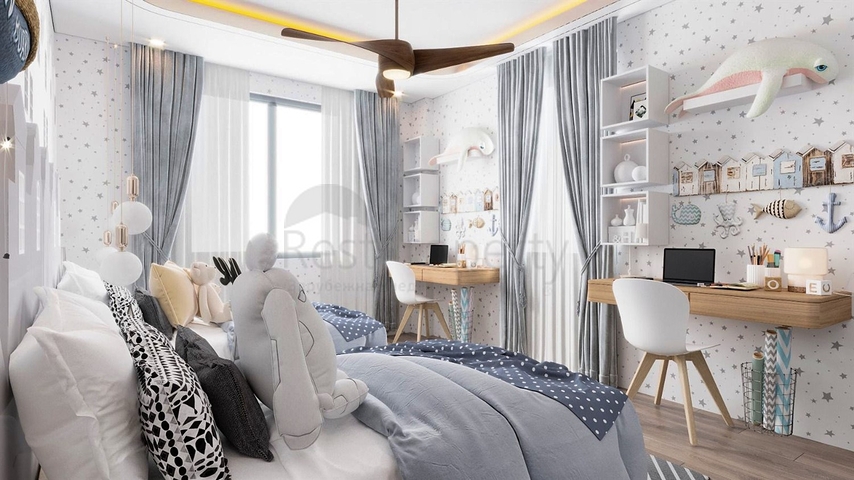 Вилла планировки 4+1 в 800 метрах до центра