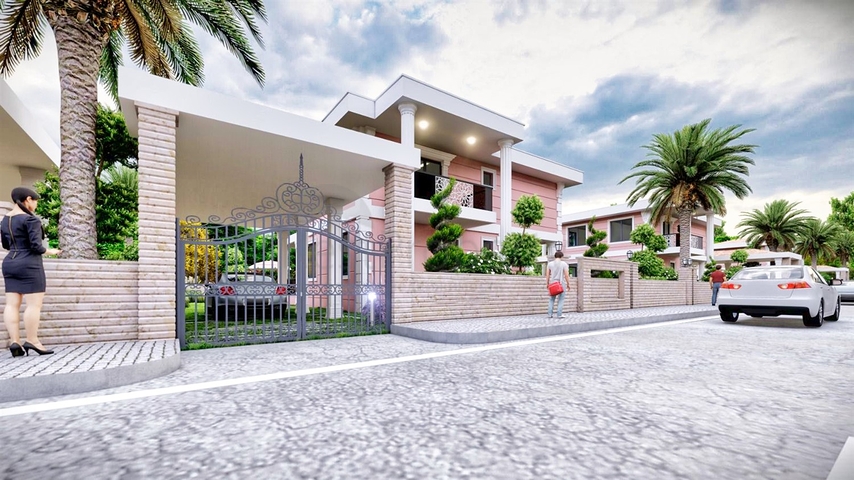 Вилла планировки 4+1 в 800 метрах до центра