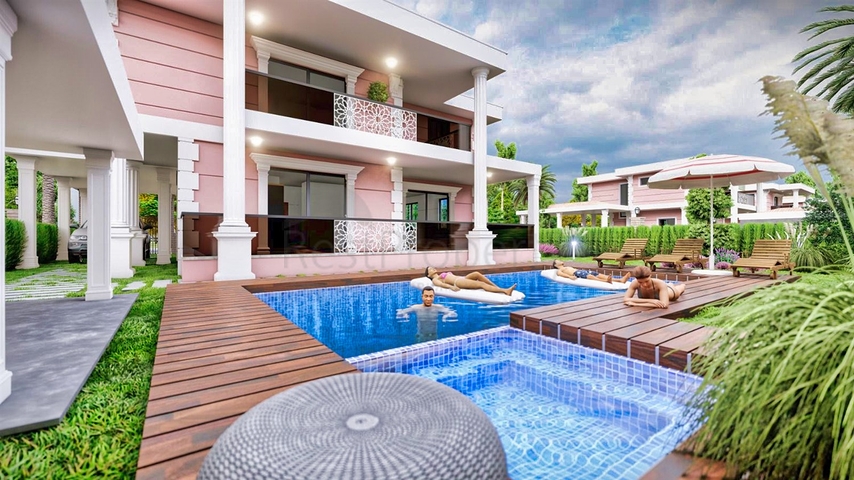 Вилла планировки 4+1 в 800 метрах до центра