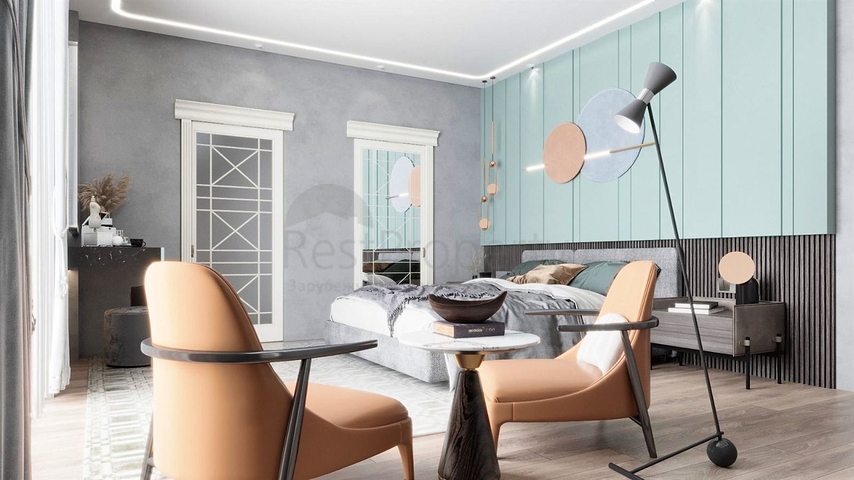 Вилла планировки 4+1 в 800 метрах до центра