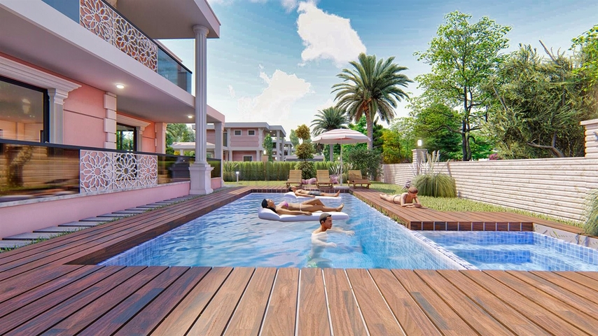 Вилла планировки 4+1 в 800 метрах до центра