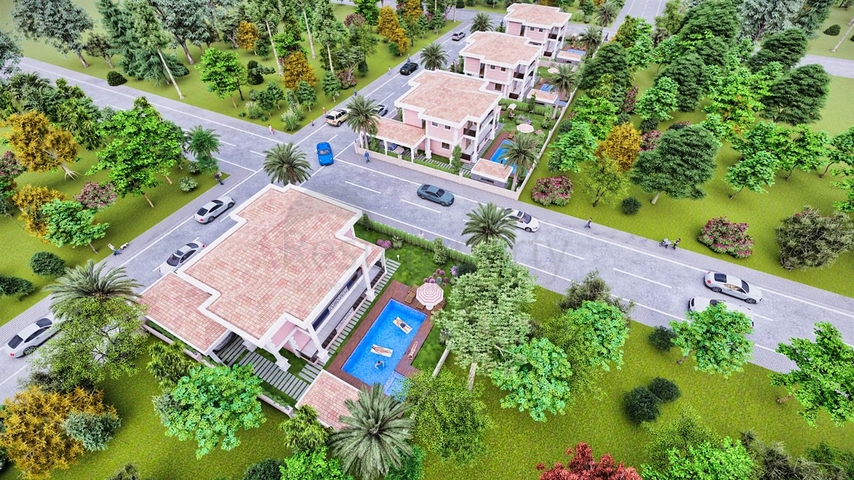 Вилла планировки 4+1 в 800 метрах до центра