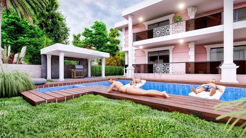 Вилла планировки 4+1 в 800 метрах до центра