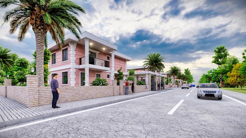 Вилла планировки 4+1 в 800 метрах до центра