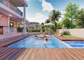 Вилла планировки 4+1 в 800 метрах до центра