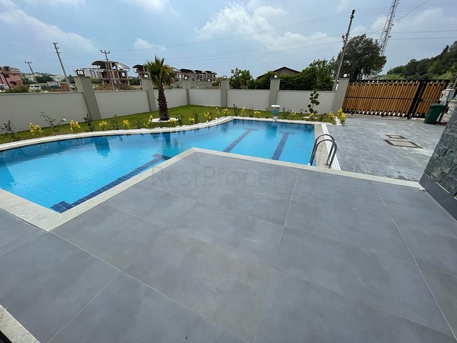 Вилла с бассейном планировки 5+1 в районе Белек - Анталия