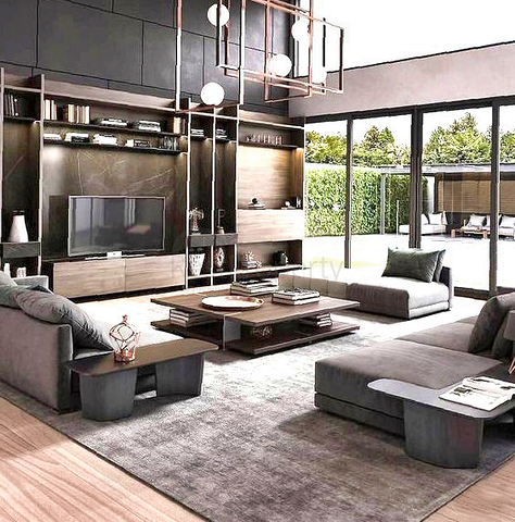 Вилла с бассейном планировки 5+1 в районе Белек - Анталия